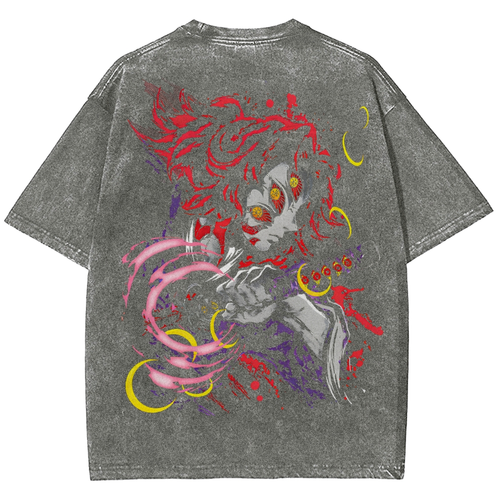 Demon Slayer Unisex Fit Washed T-Shirt