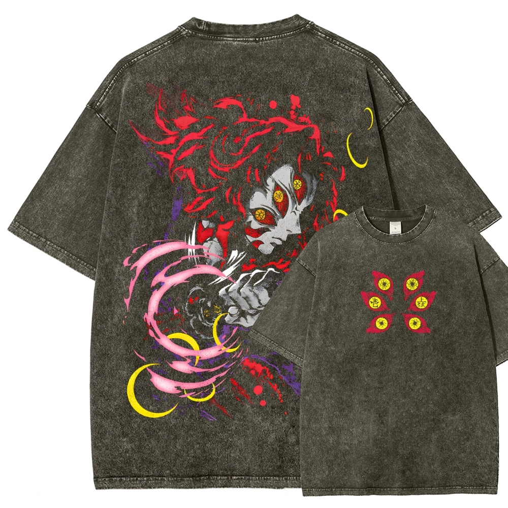 Demon Slayer Unisex Fit Washed T-Shirt