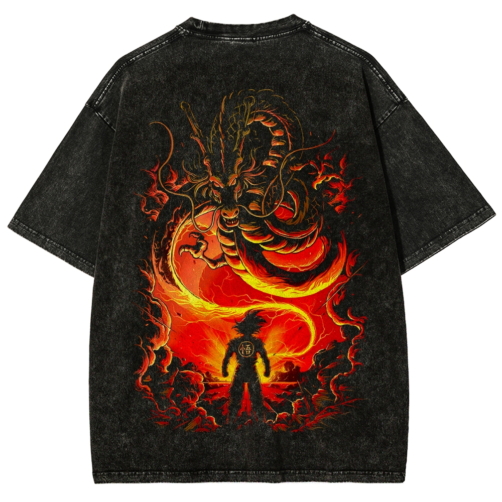 Dragon Ball Unisex Fit Washed T-Shirt