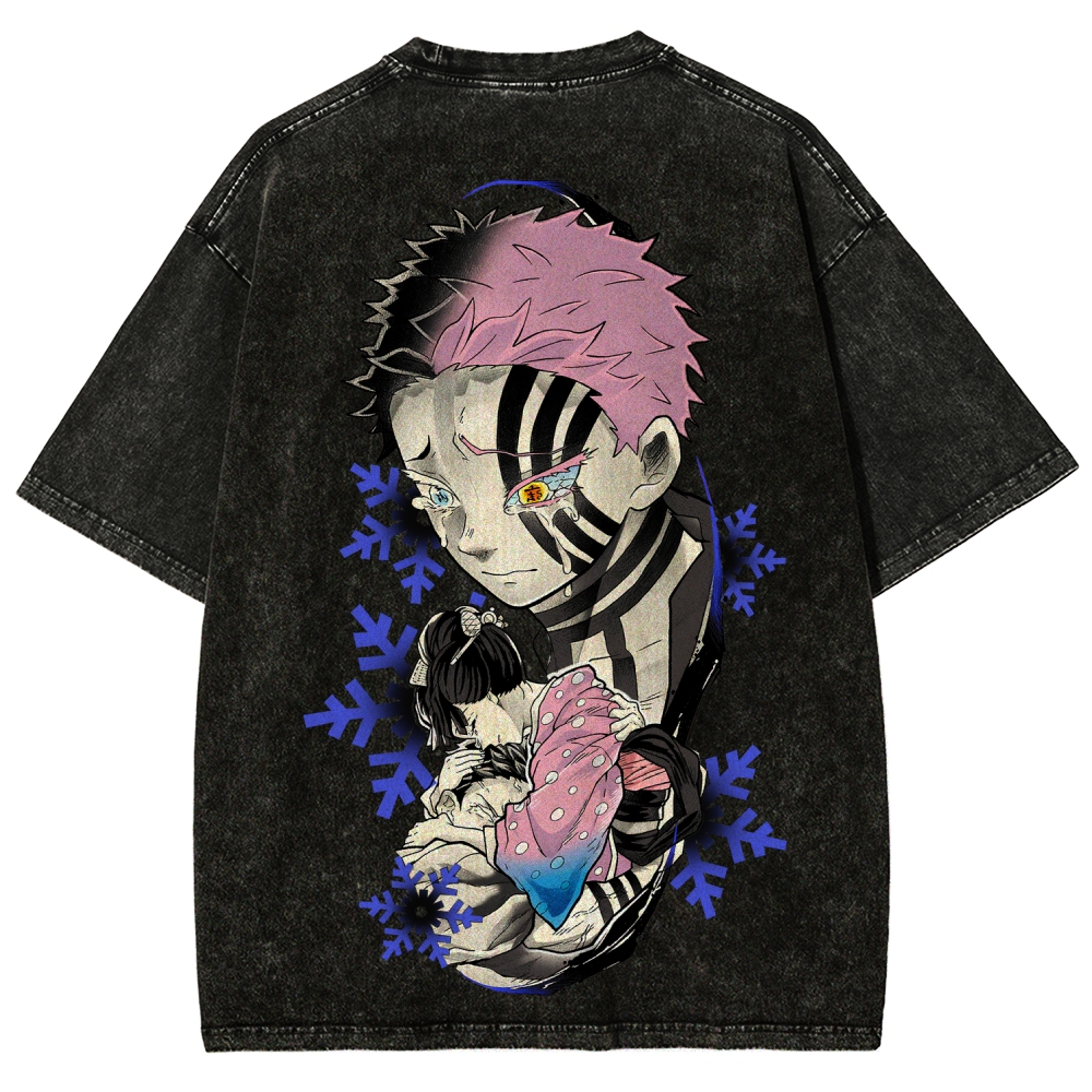 Demon Slayer Unisex Fit Washed T-Shirt