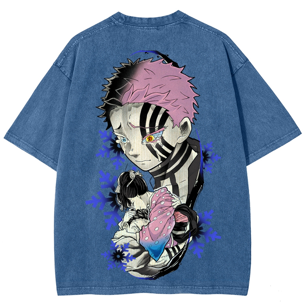 Demon Slayer Unisex Fit Washed T-Shirt