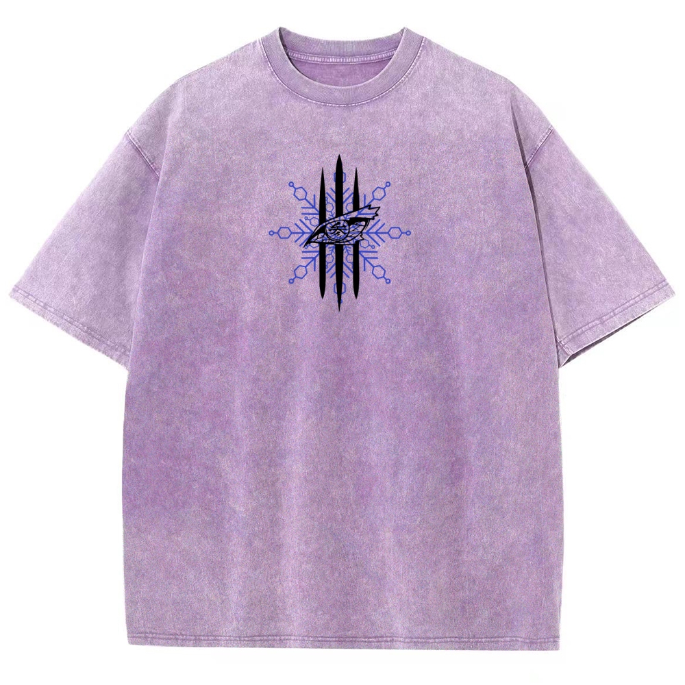 Demon Slayer Unisex Fit Washed T-Shirt