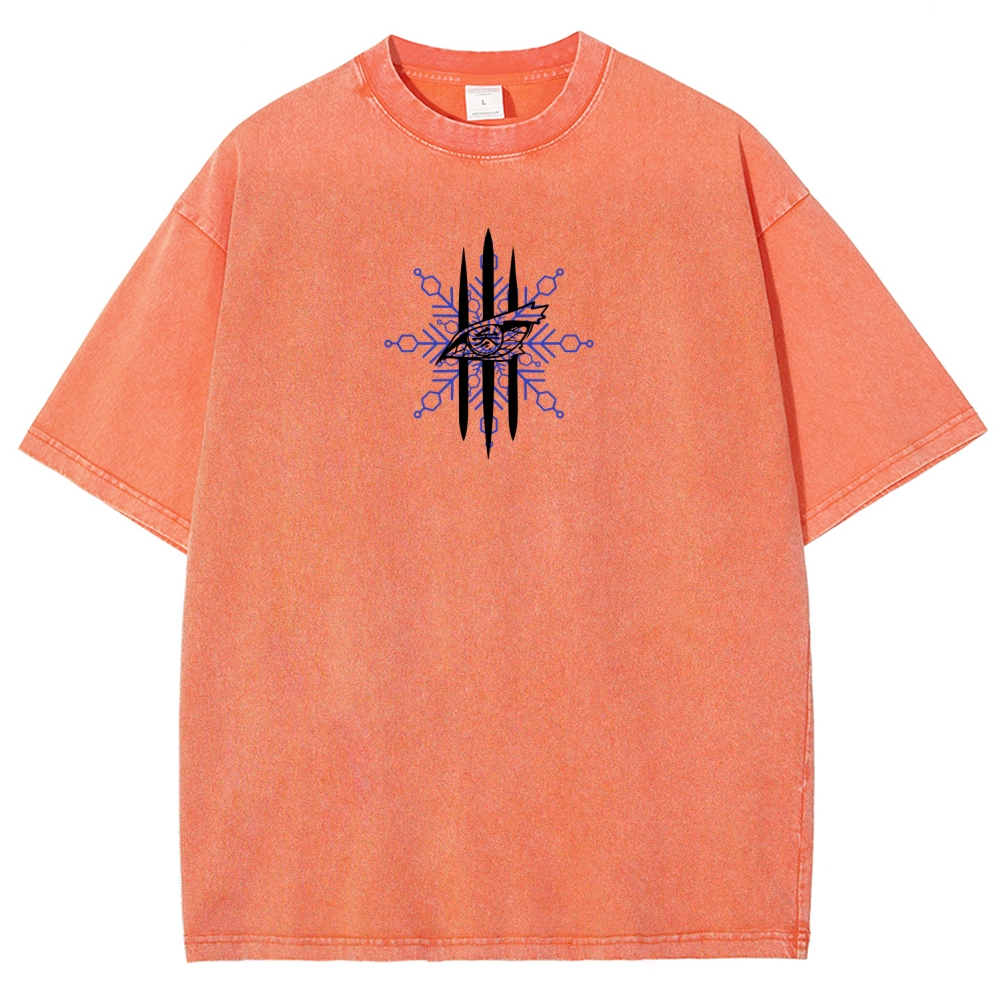 Demon Slayer Unisex Fit Washed T-Shirt