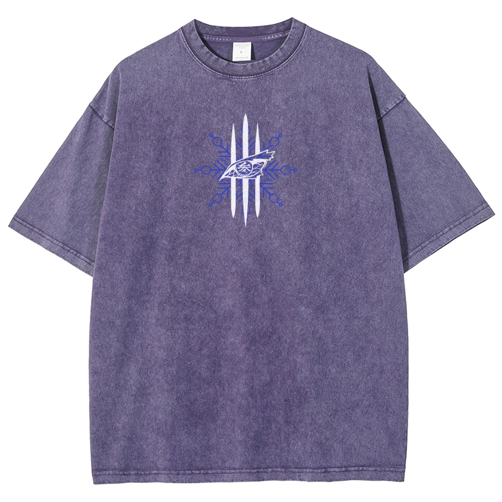 Demon Slayer Unisex Fit Washed T-Shirt
