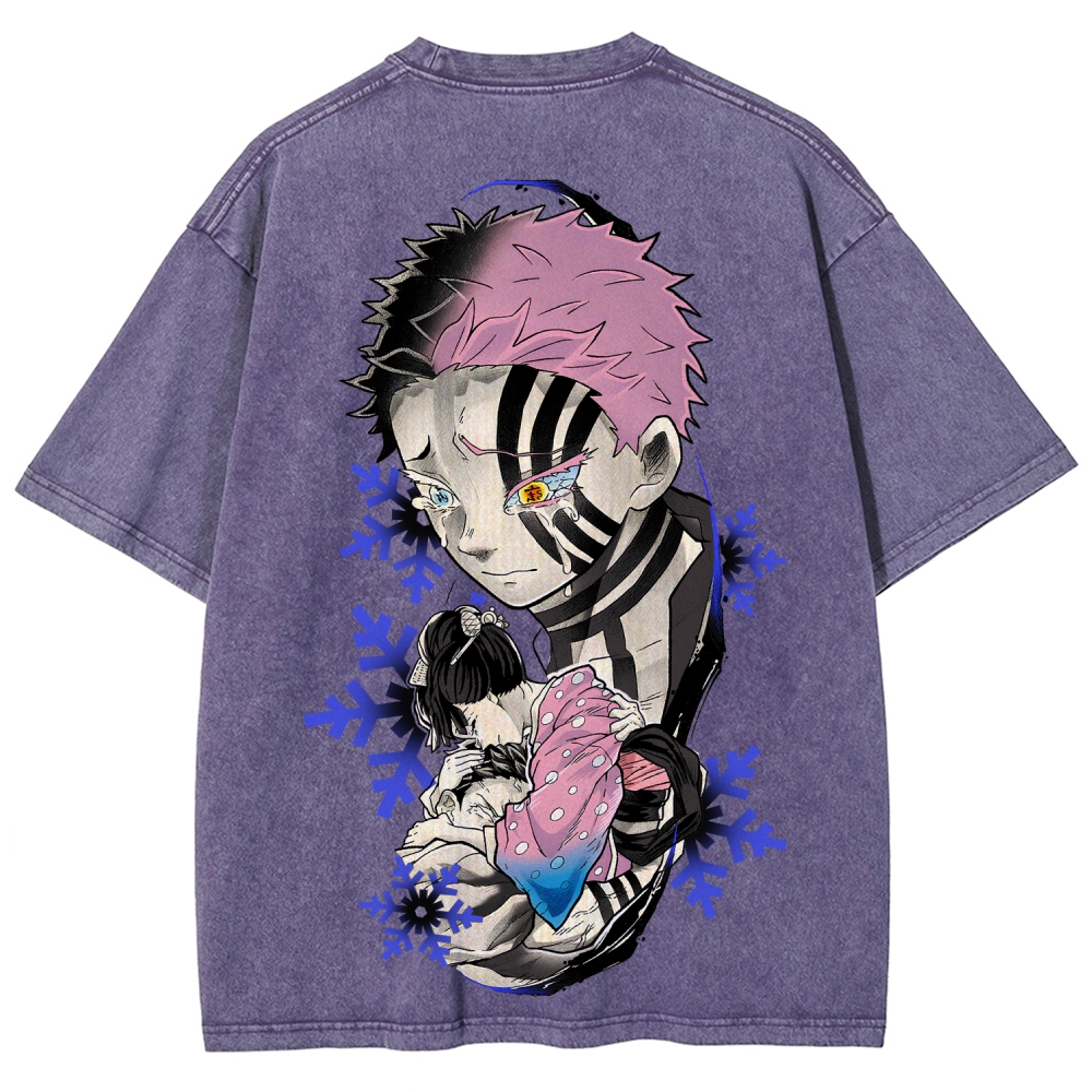 Demon Slayer Unisex Fit Washed T-Shirt
