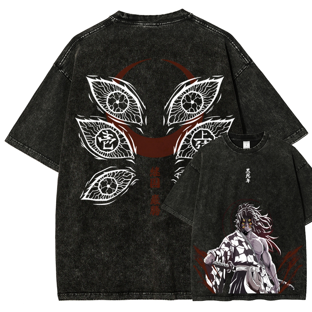 Demon Slayer Unisex Fit Washed T-Shirt