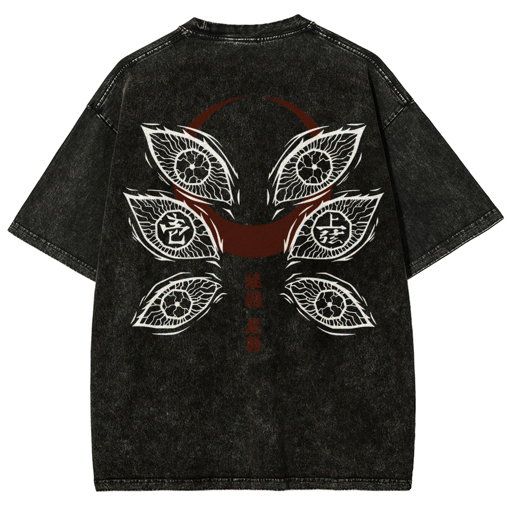 Demon Slayer Unisex Fit Washed T-Shirt