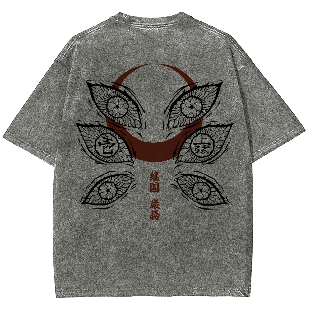 Demon Slayer Unisex Fit Washed T-Shirt