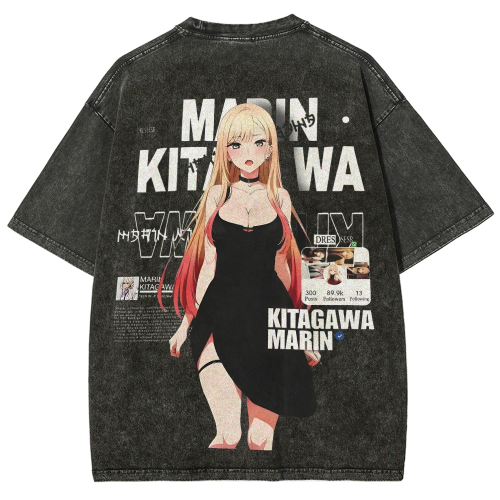 Marin Kitagawa T-Shirt My Dress Up Darling Anime Lovers Gift Anime Lovers Shirt 