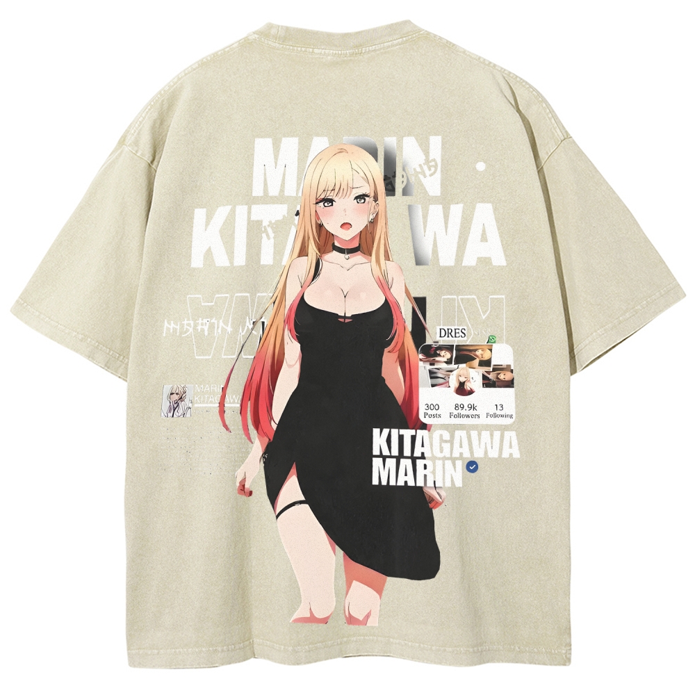 Marin Kitagawa T-Shirt My Dress Up Darling Anime Lovers Gift Anime Lovers Shirt 