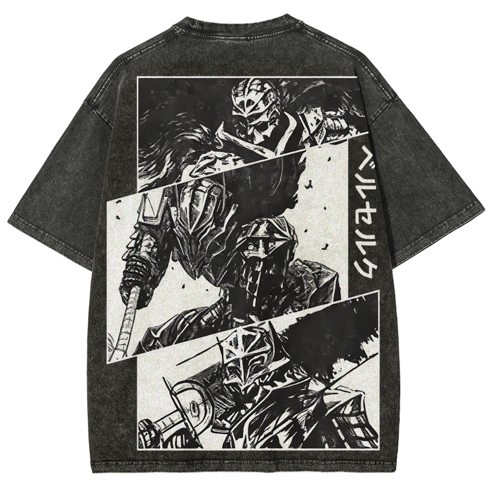Berserk Black Swords Knight T-shirts 