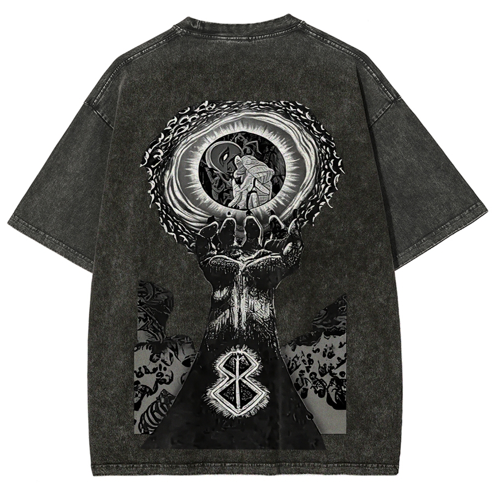 Berserk Guts Printing T Shirt