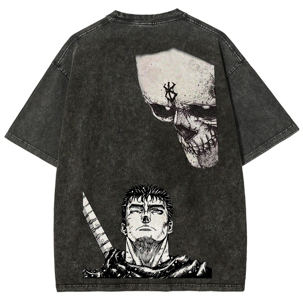 Berserk Guts Printing T Shirt