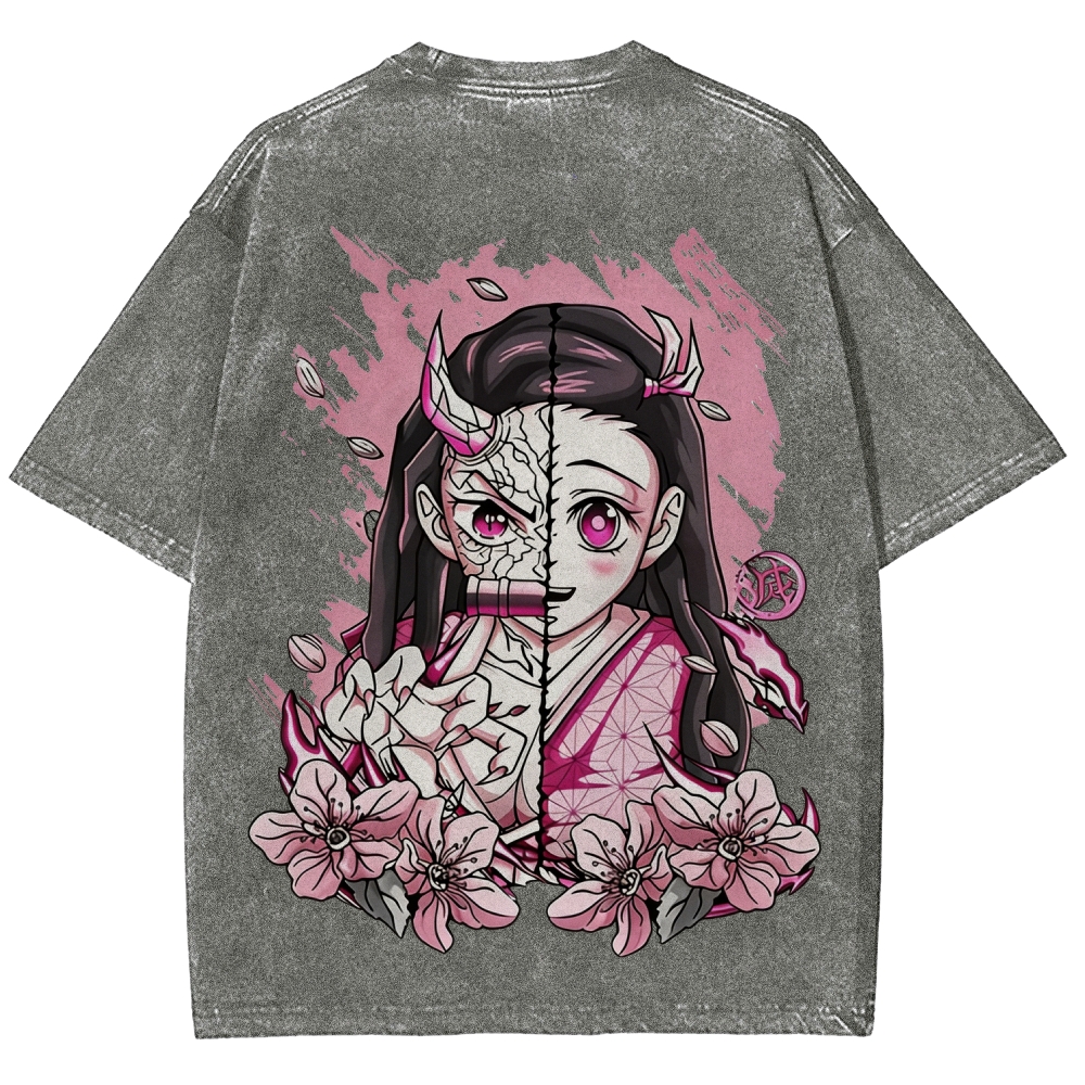 The Chosen Demon  Printed Men's Washed Tee