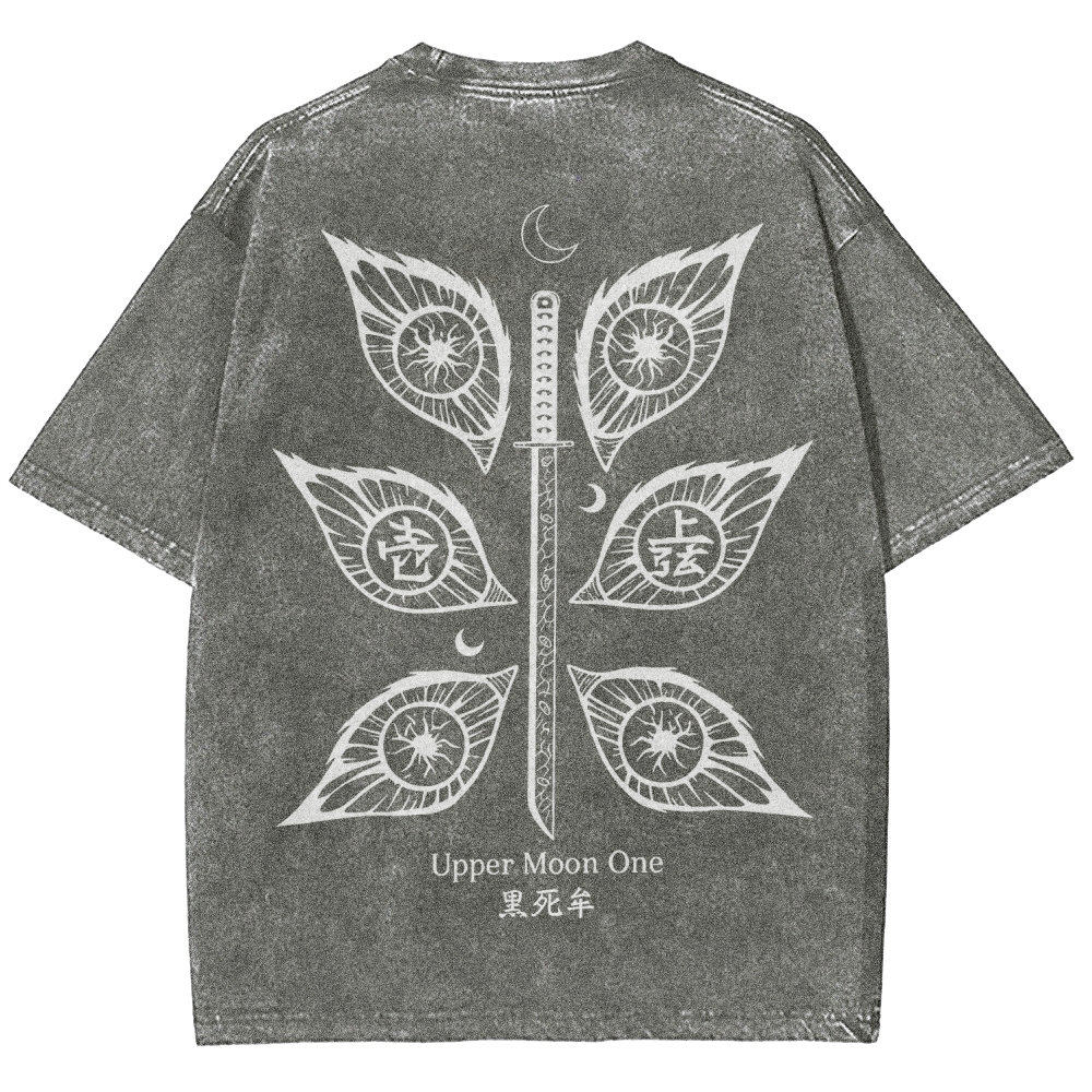 Demon Slayer Printed Men's Washed Tee