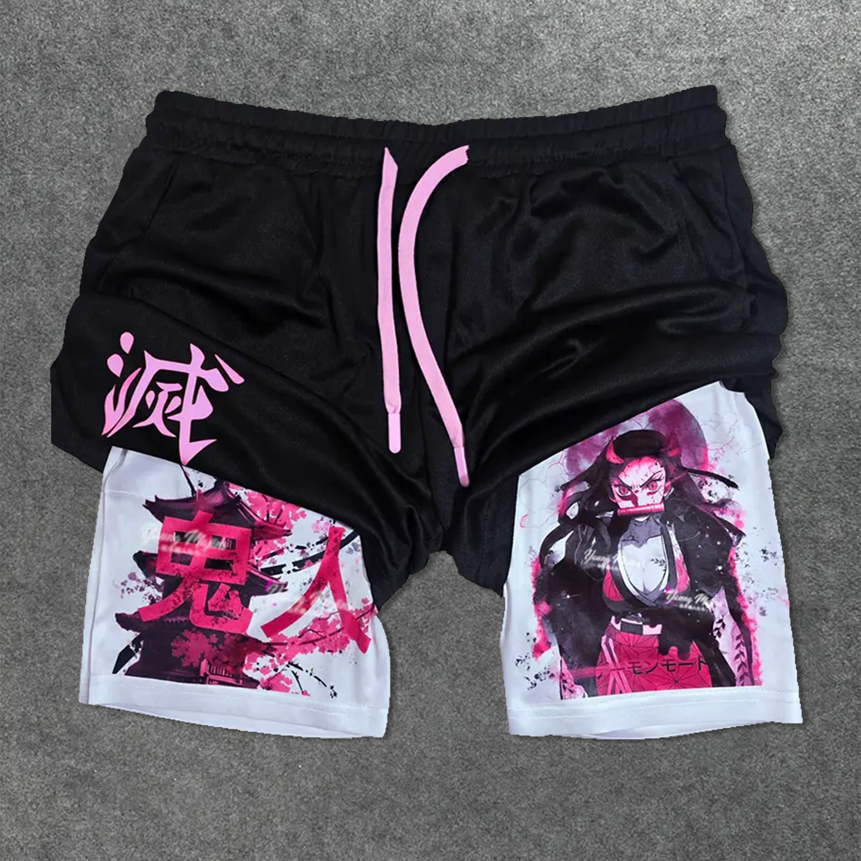 2 in 1 Training Gym Shorts