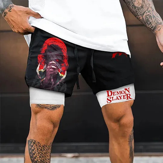2 in 1 Training Gym Shorts