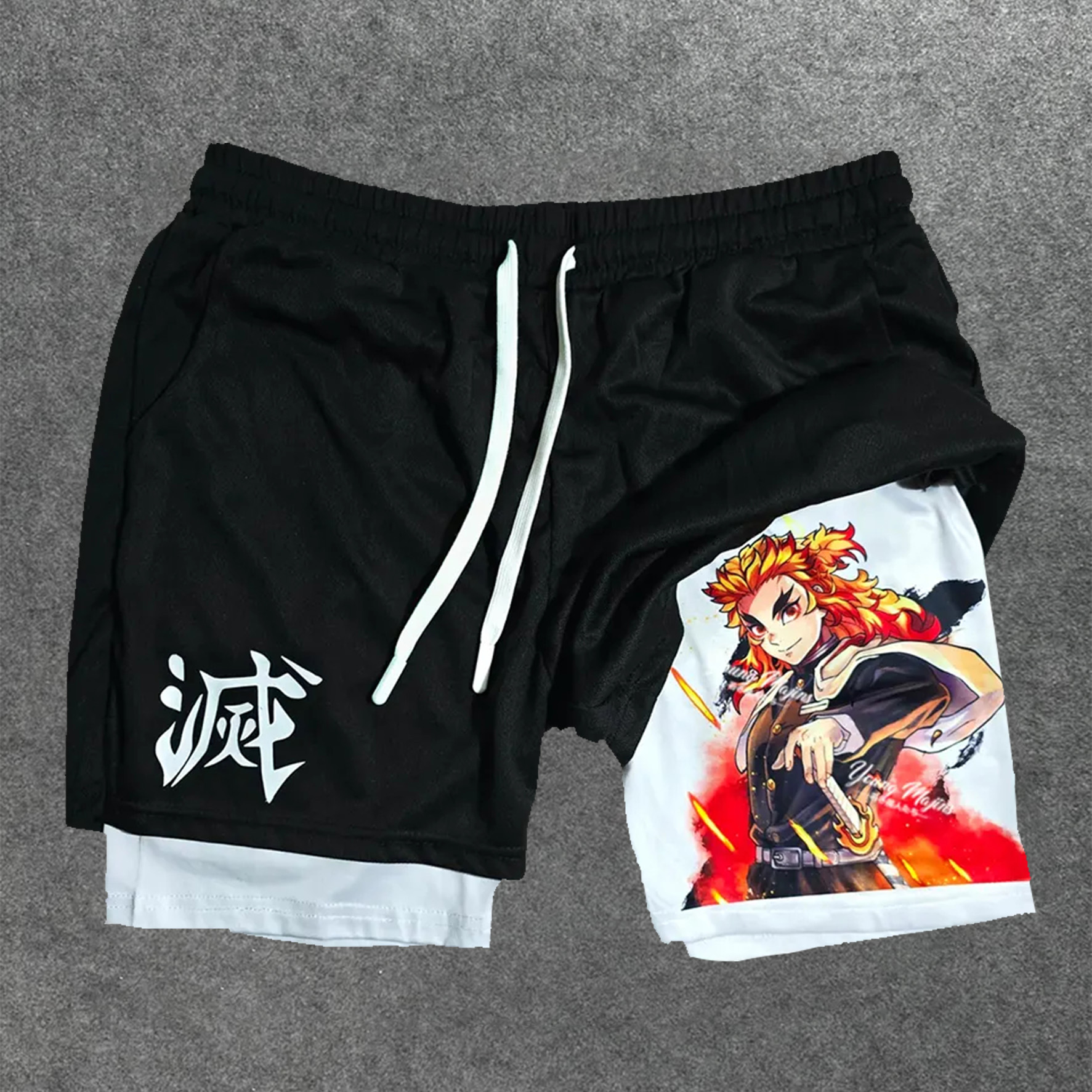 2 in 1 Training Gym Shorts