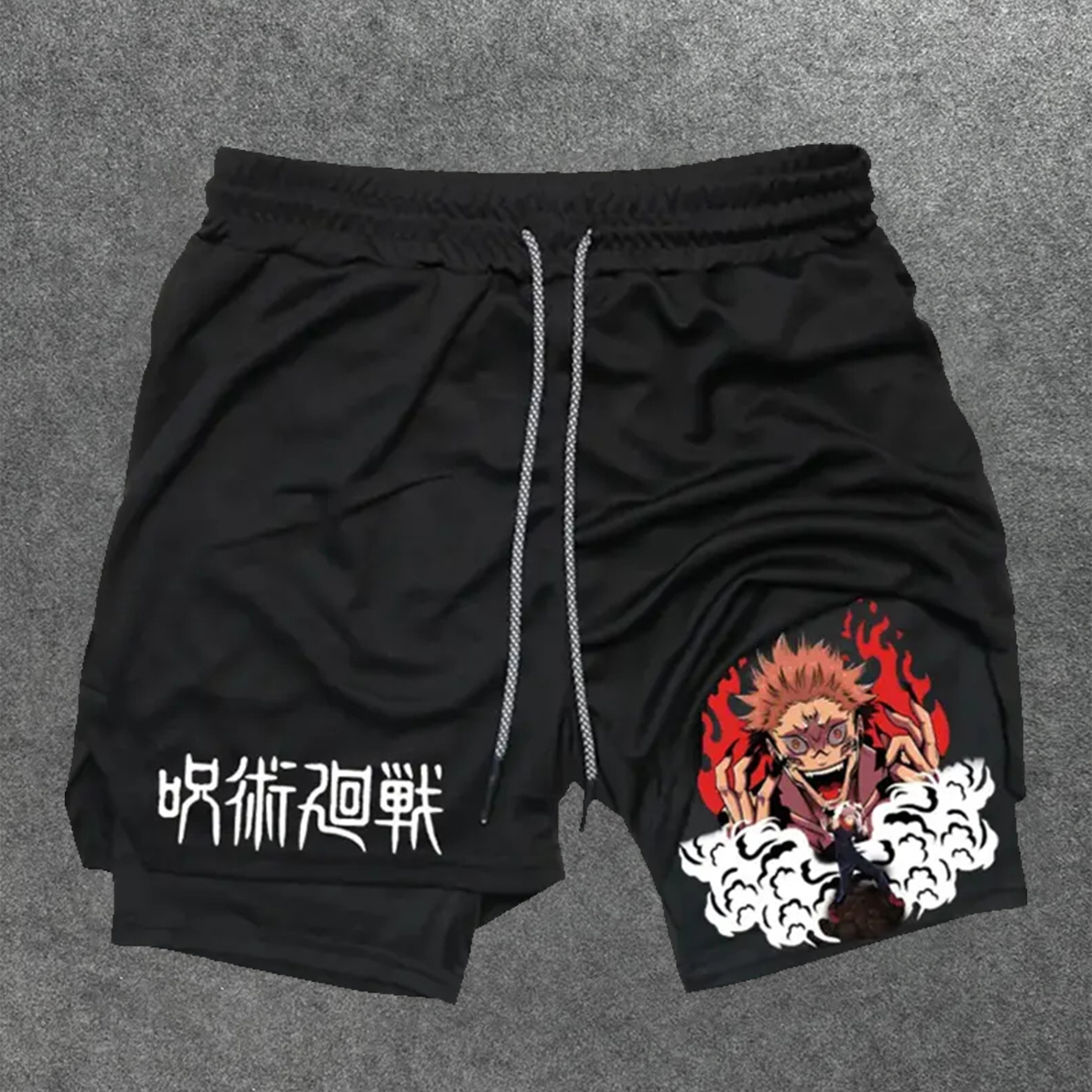 2 in 1 Training Gym Shorts