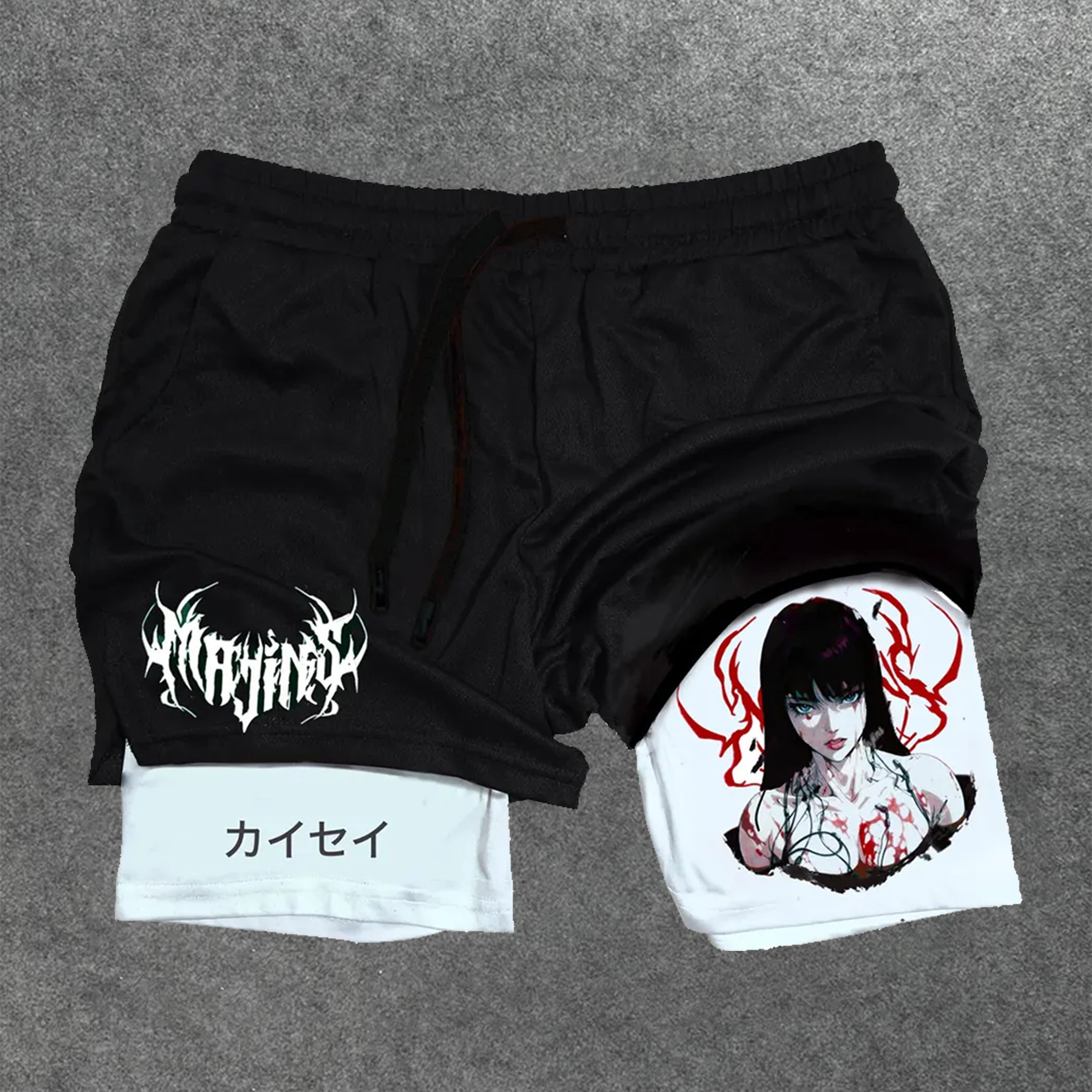 2 in 1 Training Gym Shorts