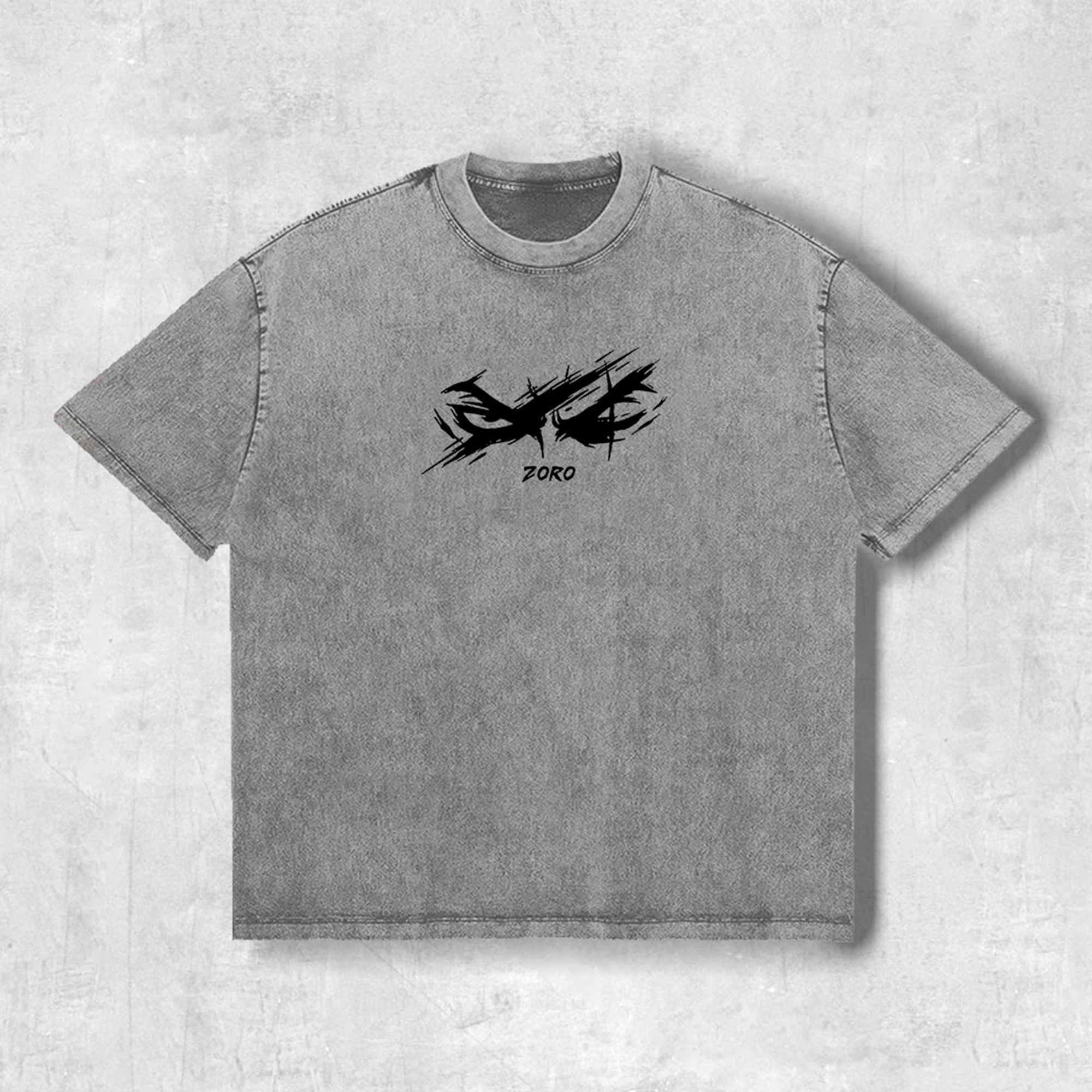 Zoro and Doichimonji washed print T-shirt
