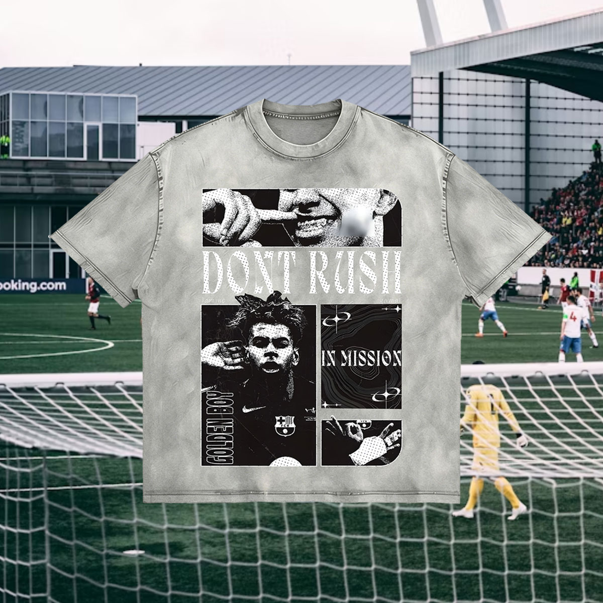 World Cup, Yamal Printed Men's Washed Tee