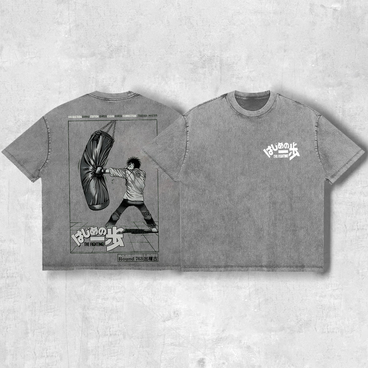 Boxing Tee Inspired by Ippo's Dempsey Roll Tee