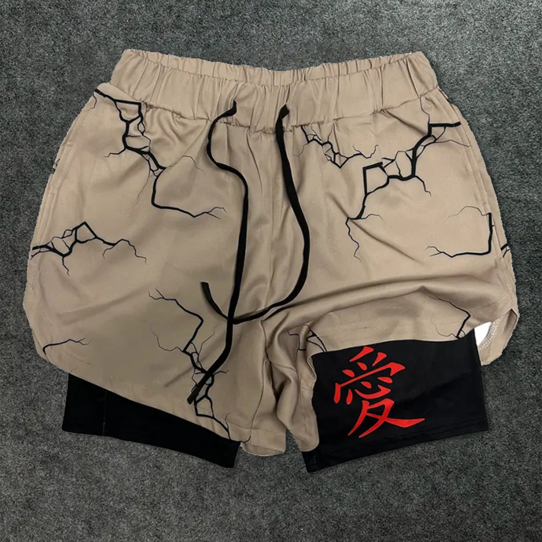 2 in 1 Training Gym Shorts