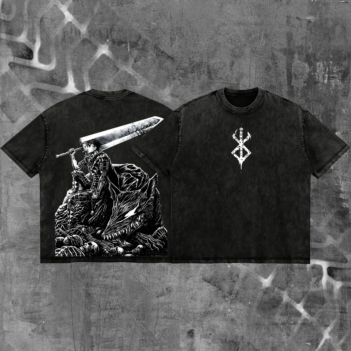 Black Knight Guts Berserk Retro Vintage Unisex Tee