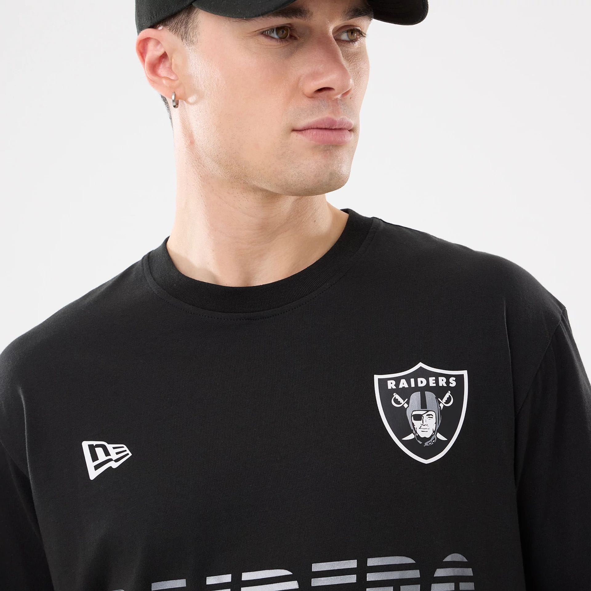 Las Vegas Raiders NFL Match Black T-Shirt