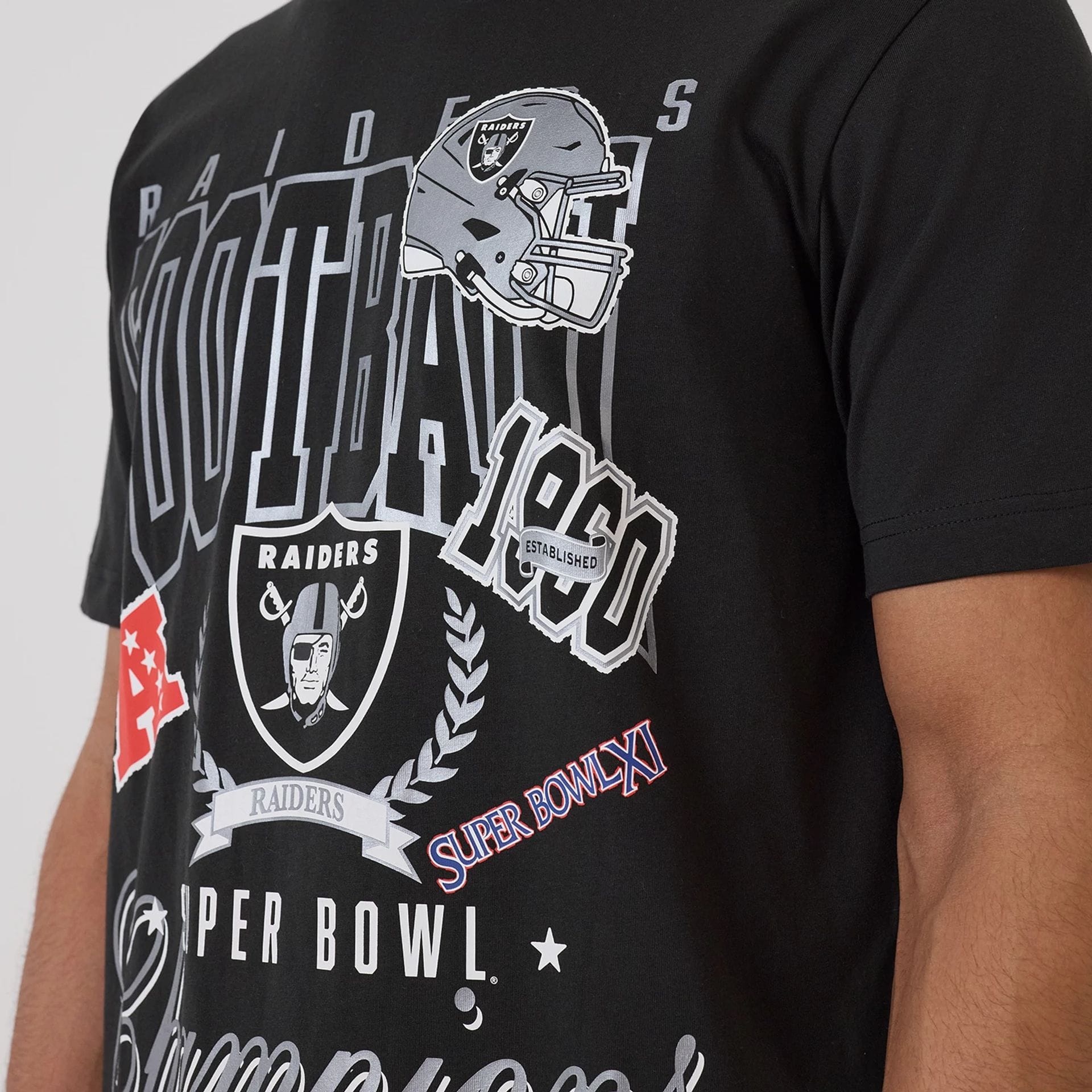 Las Vegas Raiders NFL Sport Classic Black T-Shirt