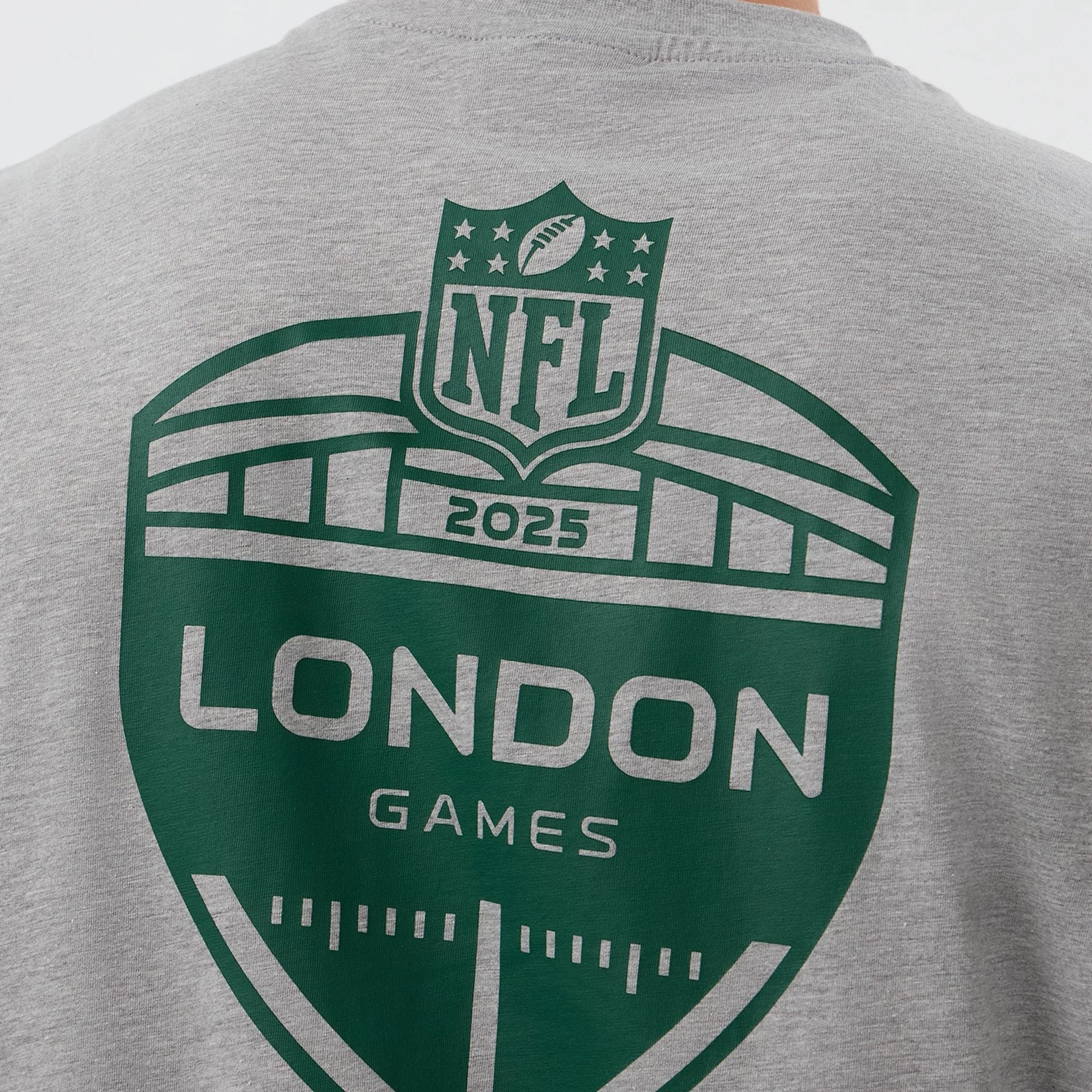 New York Jets NFL International Series Games Grey Oversized T-Shirt