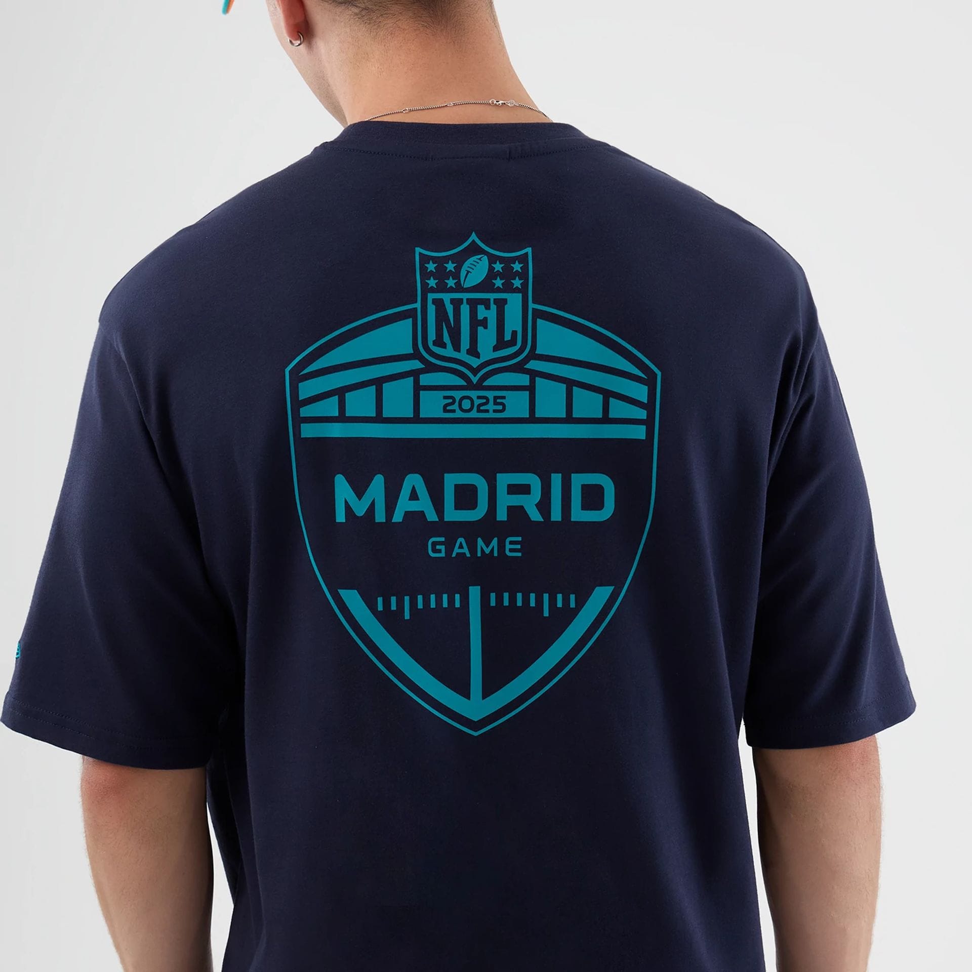 Miami Dolphins NFL International Series Games Navy Oversized T-Shirt