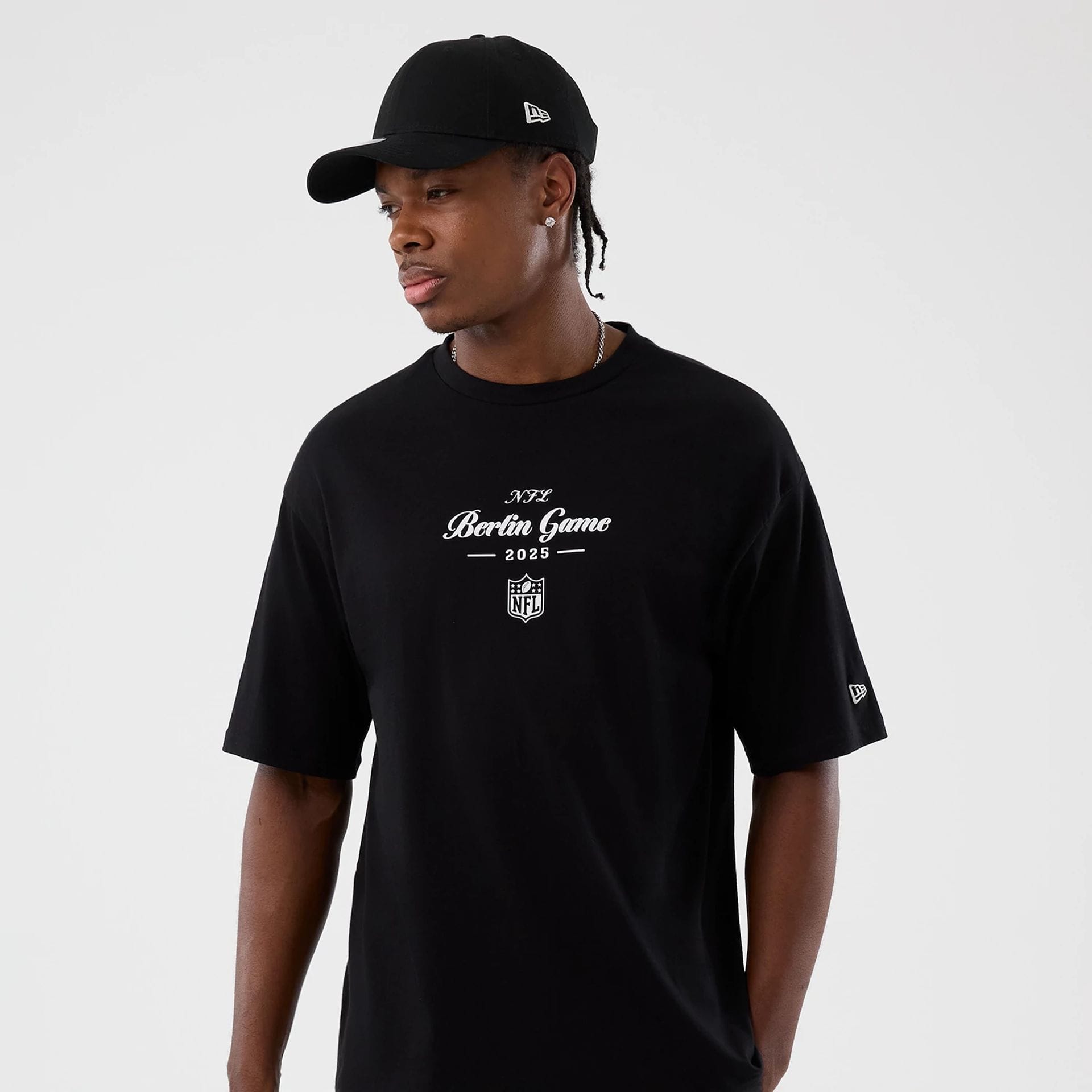Berlin NFL International Series Games Black Oversized T-Shirt