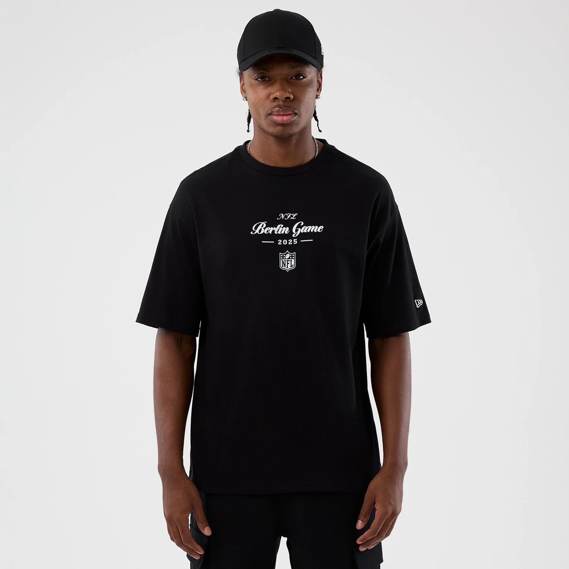 Berlin NFL International Series Games Black Oversized T-Shirt