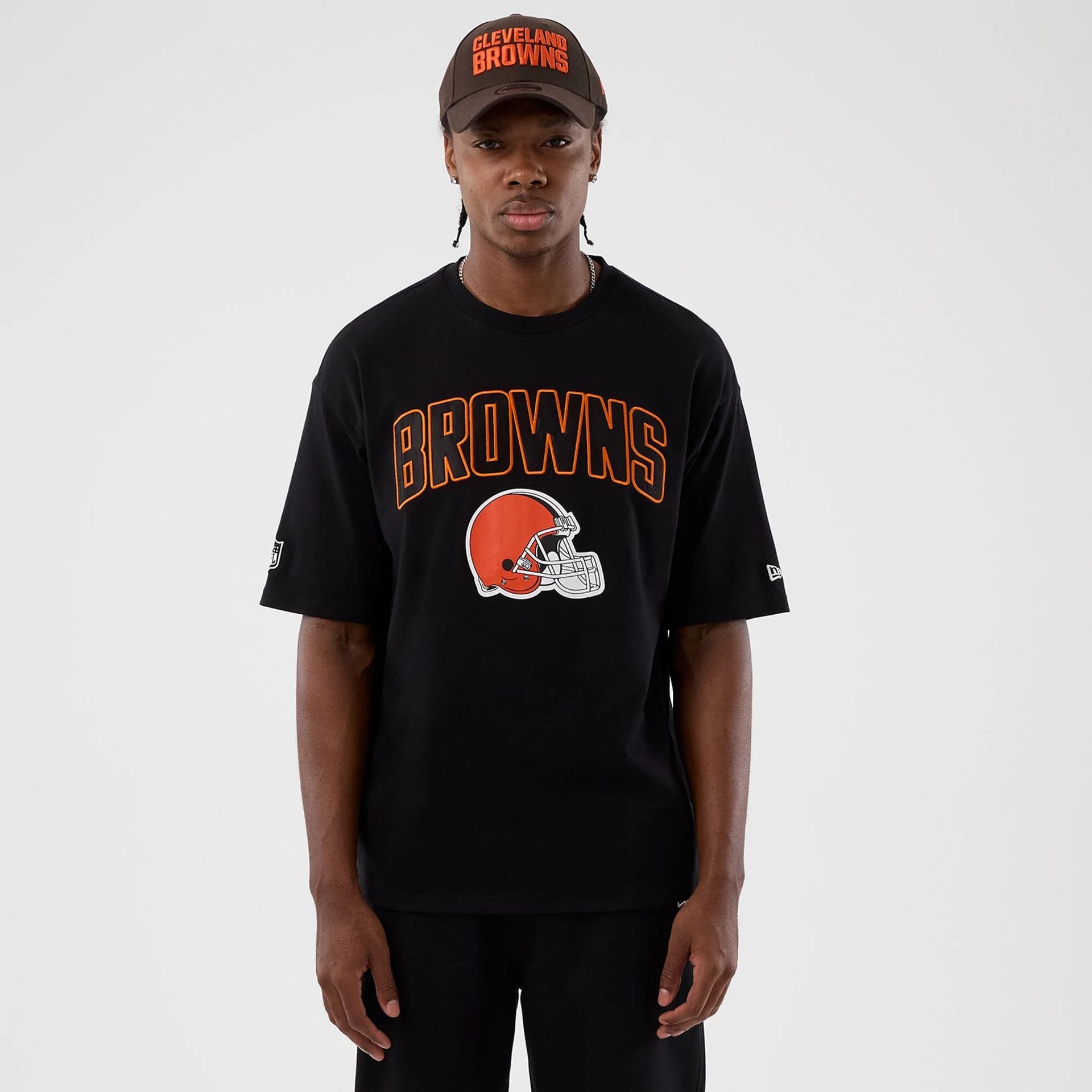 Cleveland Browns NFL International Series Games Black Oversized T-Shirt