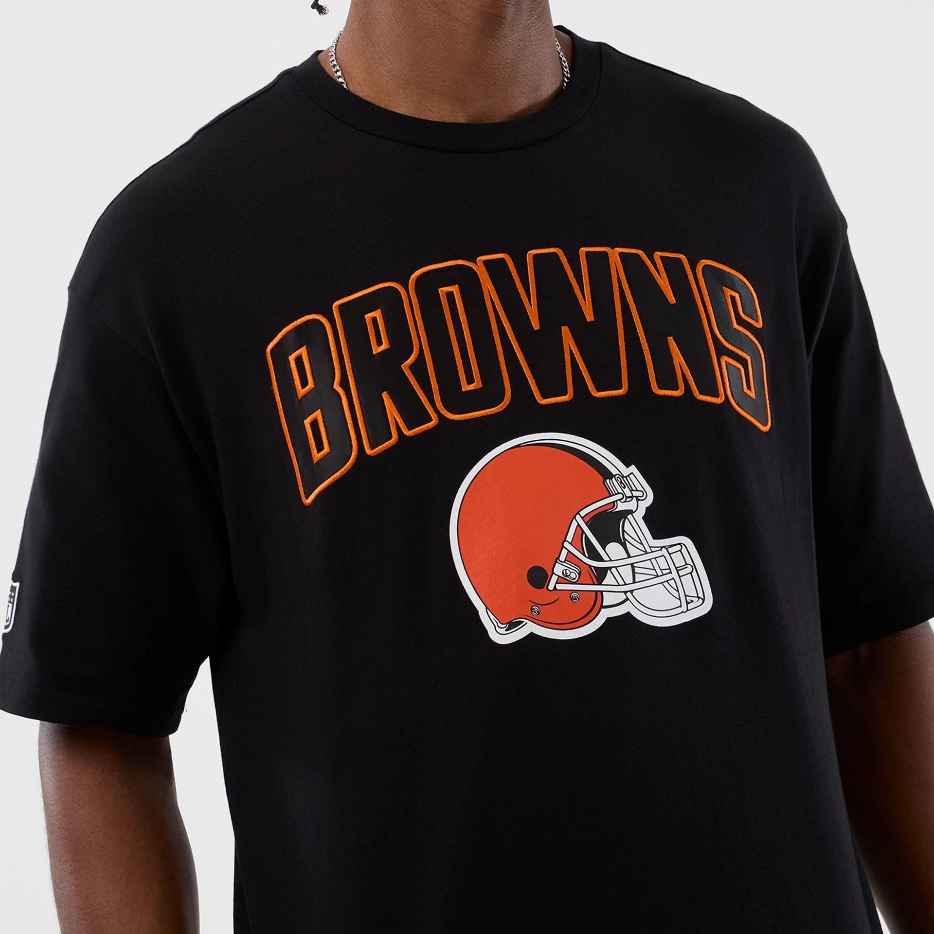 Cleveland Browns NFL International Series Games Black Oversized T-Shirt