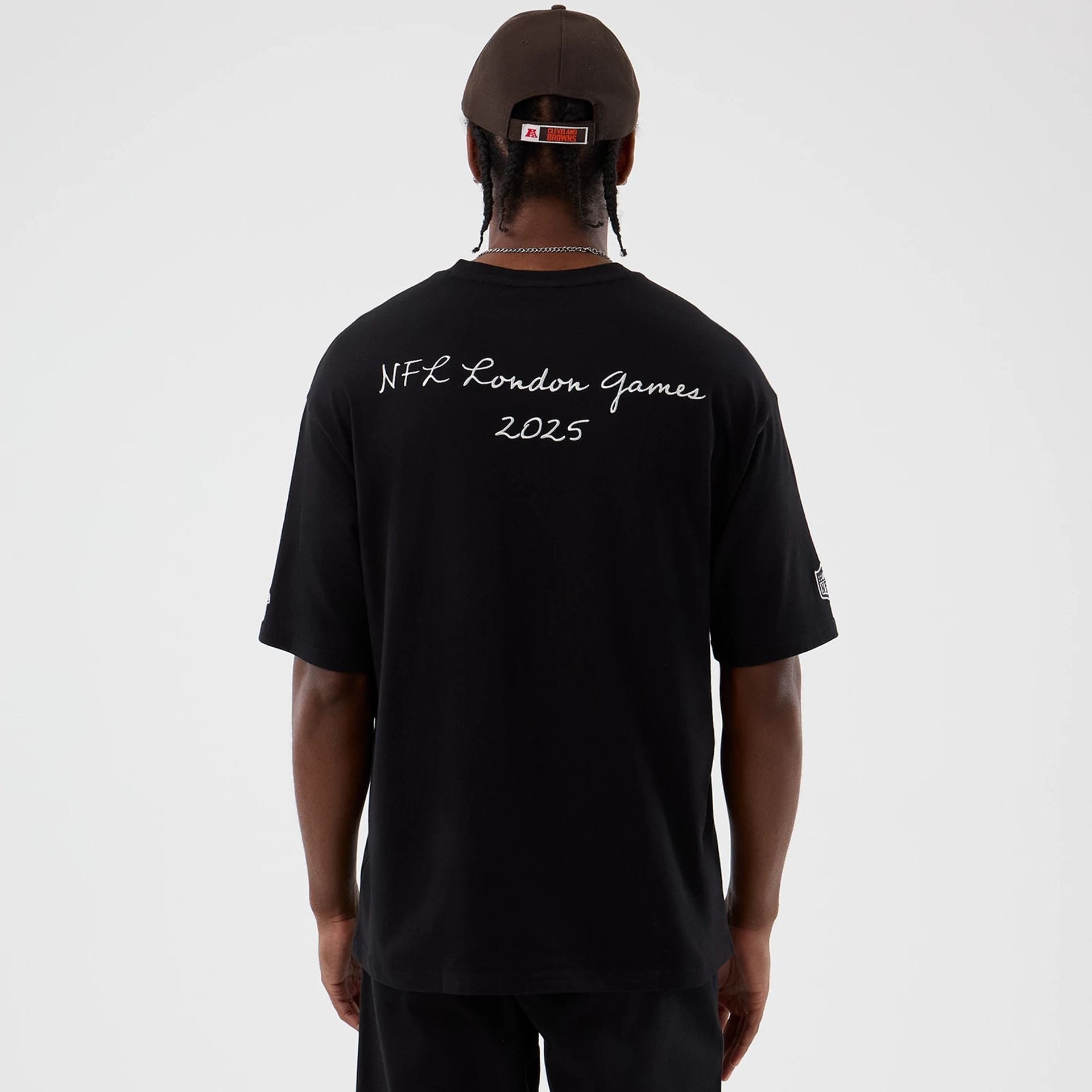 Cleveland Browns NFL International Series Games Black Oversized T-Shirt