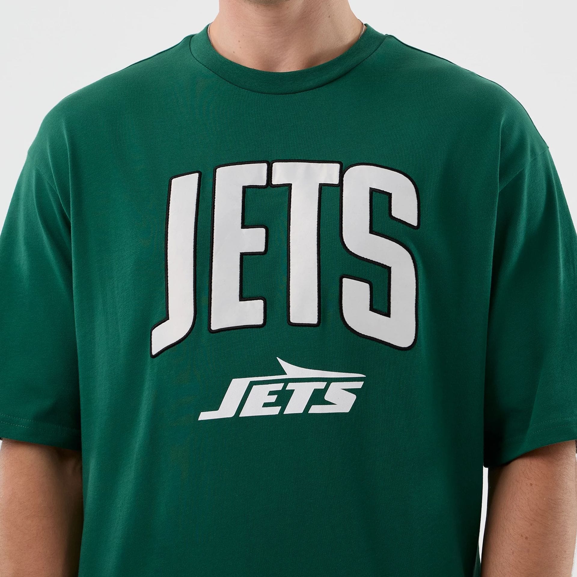 New York Jets NFL International Series Games Green Oversized T-Shirt