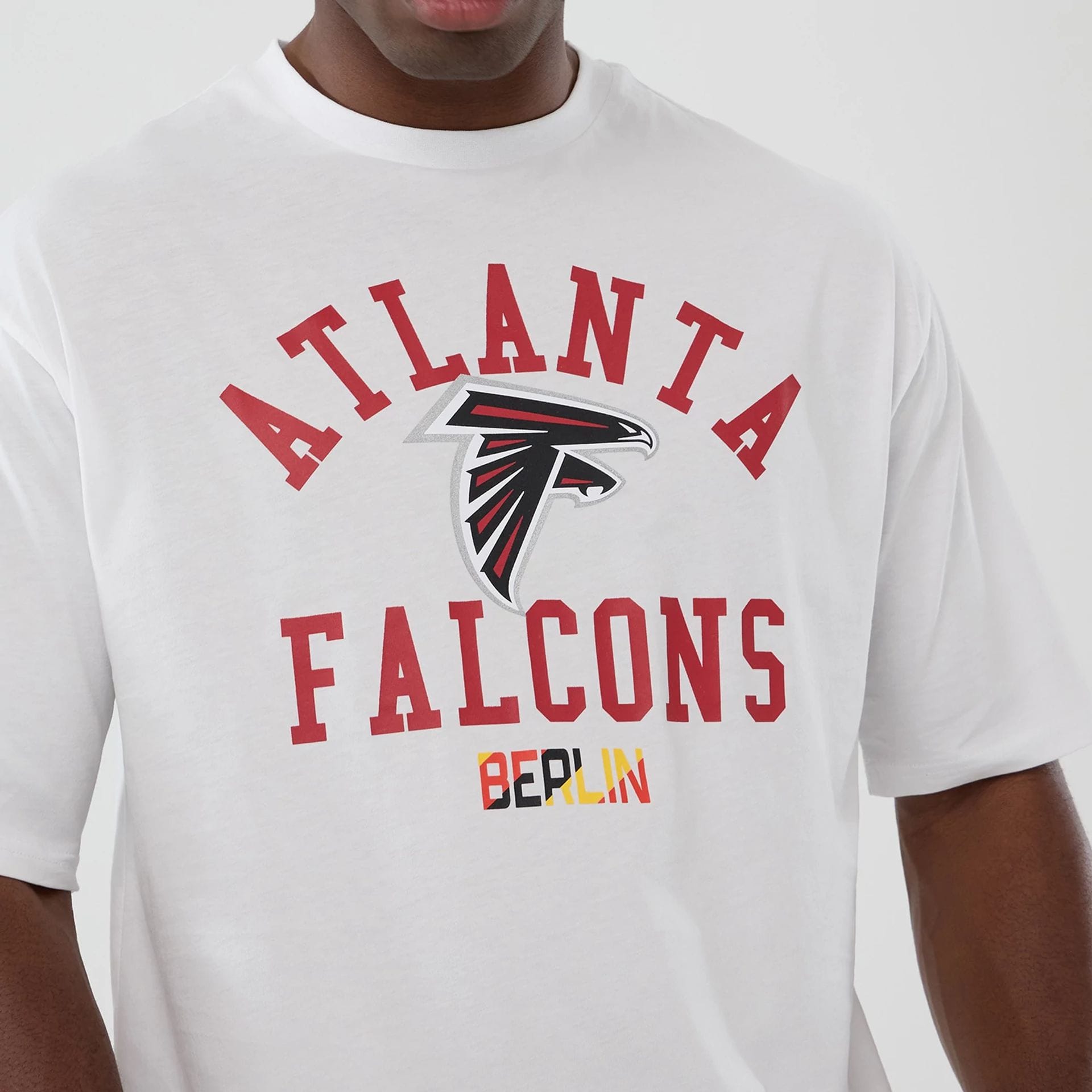 Atlanta Falcons NFL International Series Games 2025 White Oversized T-Shirt