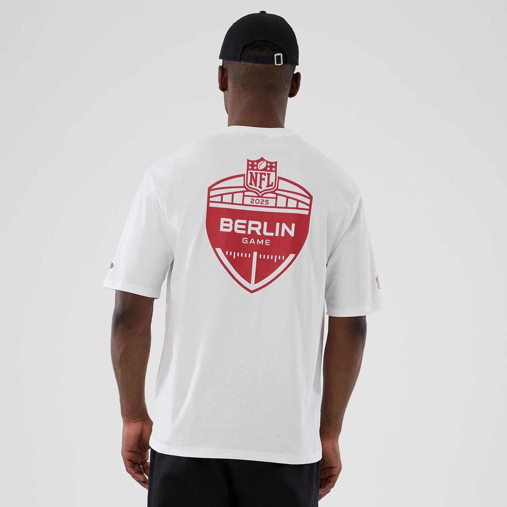 Atlanta Falcons NFL International Series Games 2025 White Oversized T-Shirt