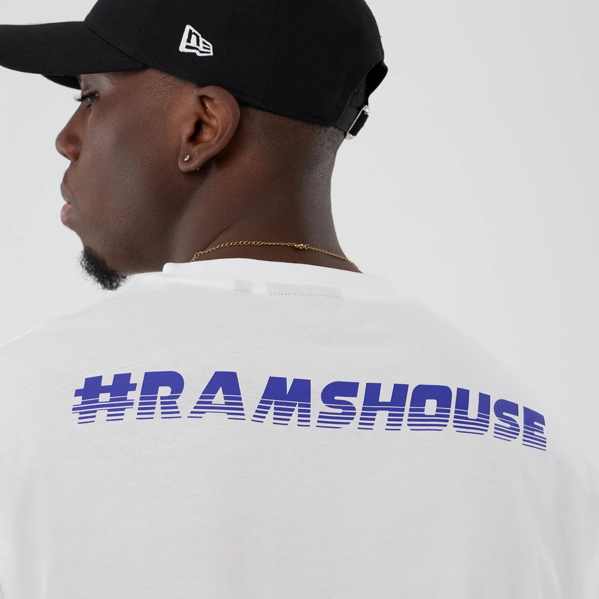 LA Rams NFL International Series Games 2025 White Oversized T-Shirt