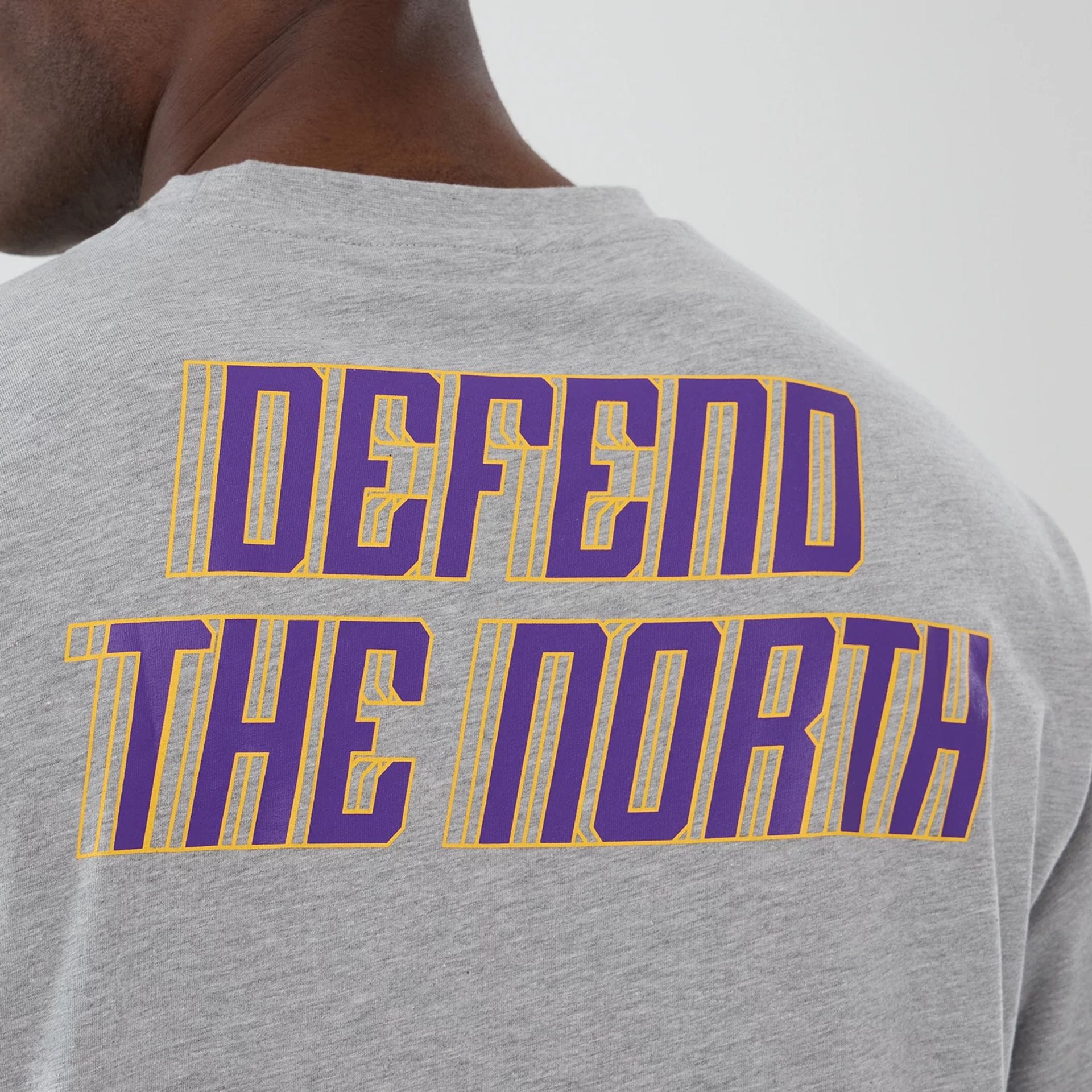 Minnesota Vikings NFL International Series Games 2025 Grey Oversized T-Shirt