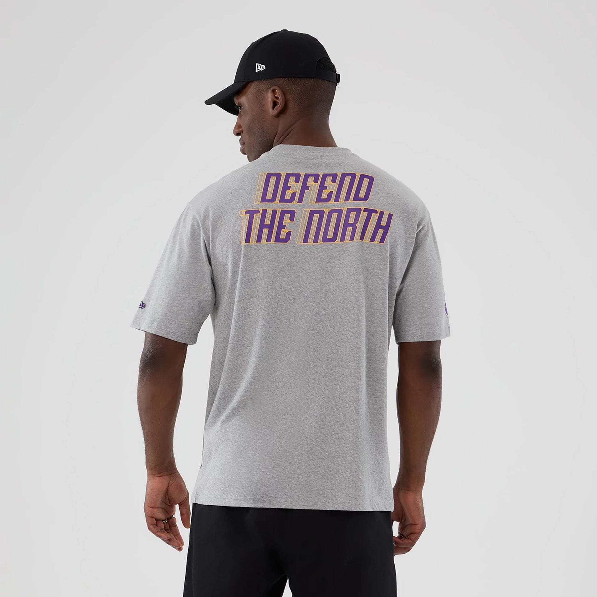 Minnesota Vikings NFL International Series Games 2025 Grey Oversized T-Shirt