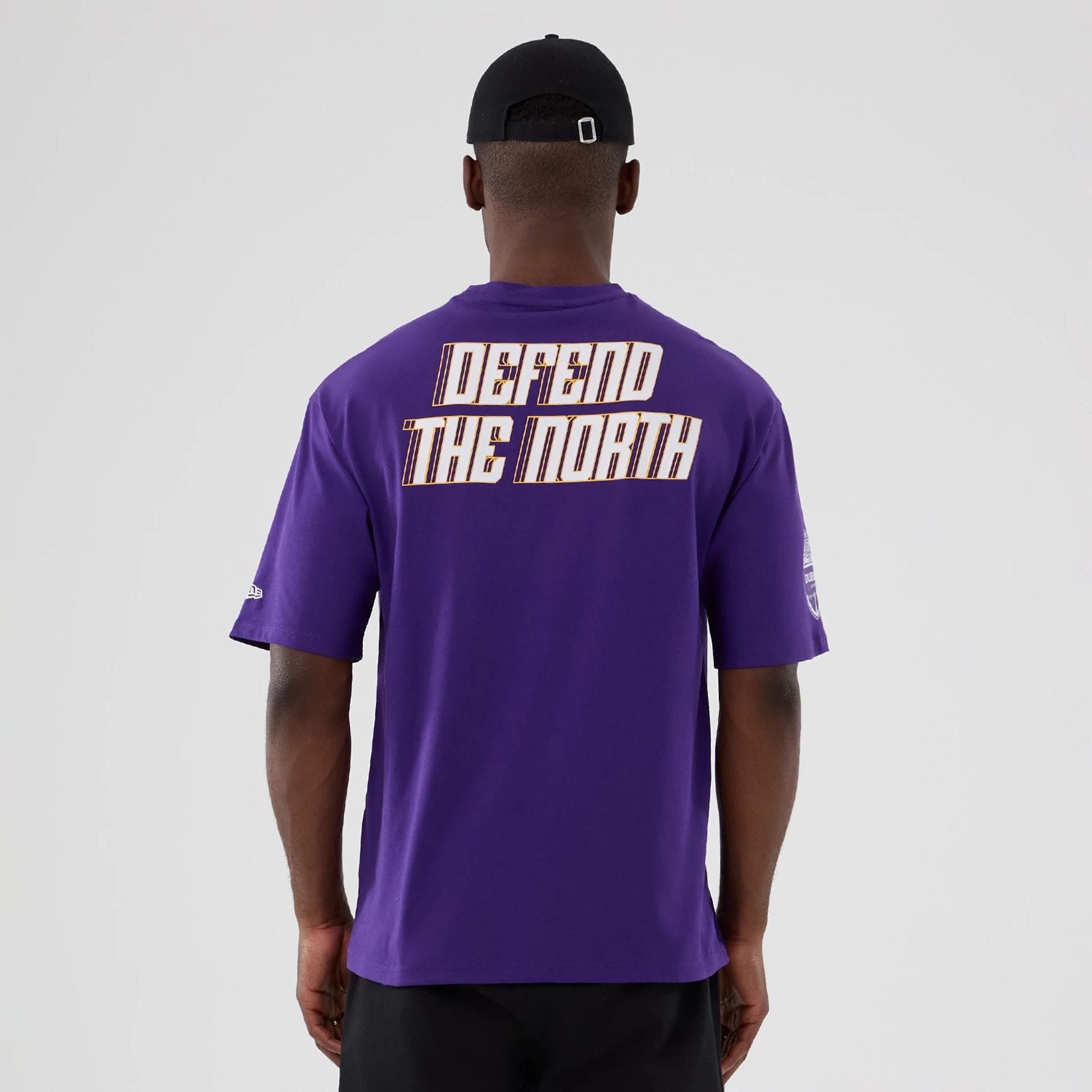 Minnesota Vikings NFL International Series Games 2025 Purple Oversized T-Shirt