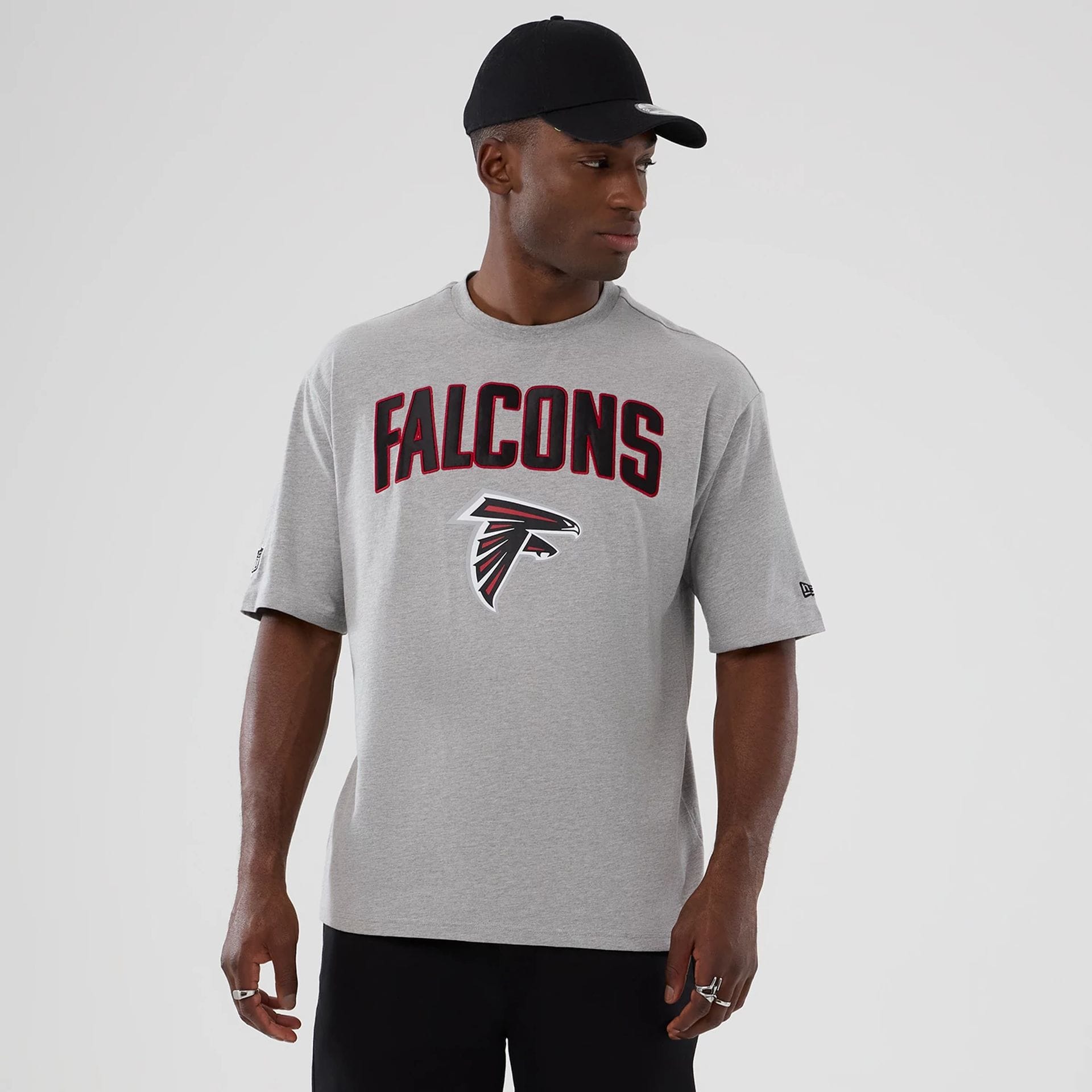 Atlanta Falcons NFL International Series Games 2025 Grey Premium T-Shirt