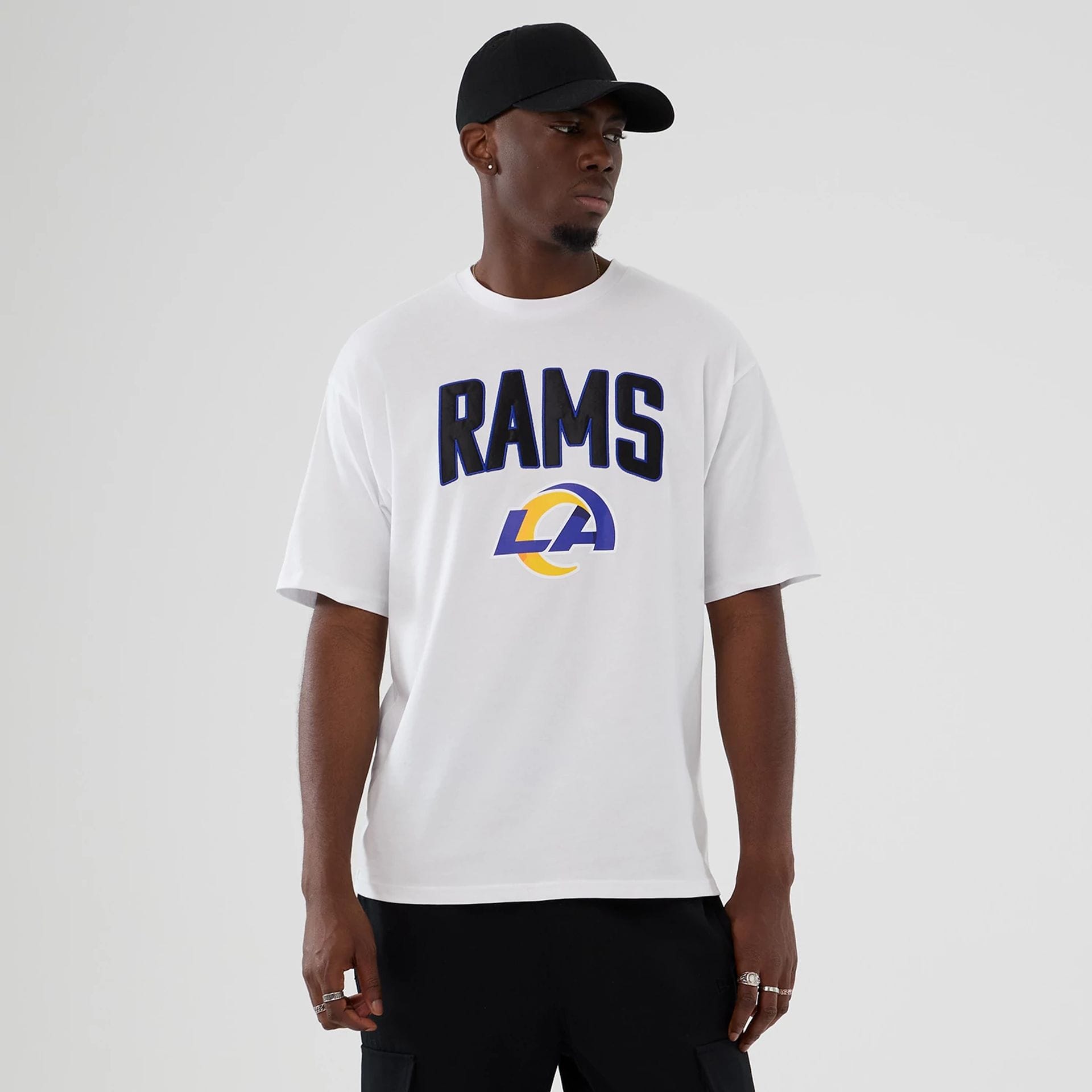 LA Rams NFL International Series Games 2025 White Premium T-Shirt