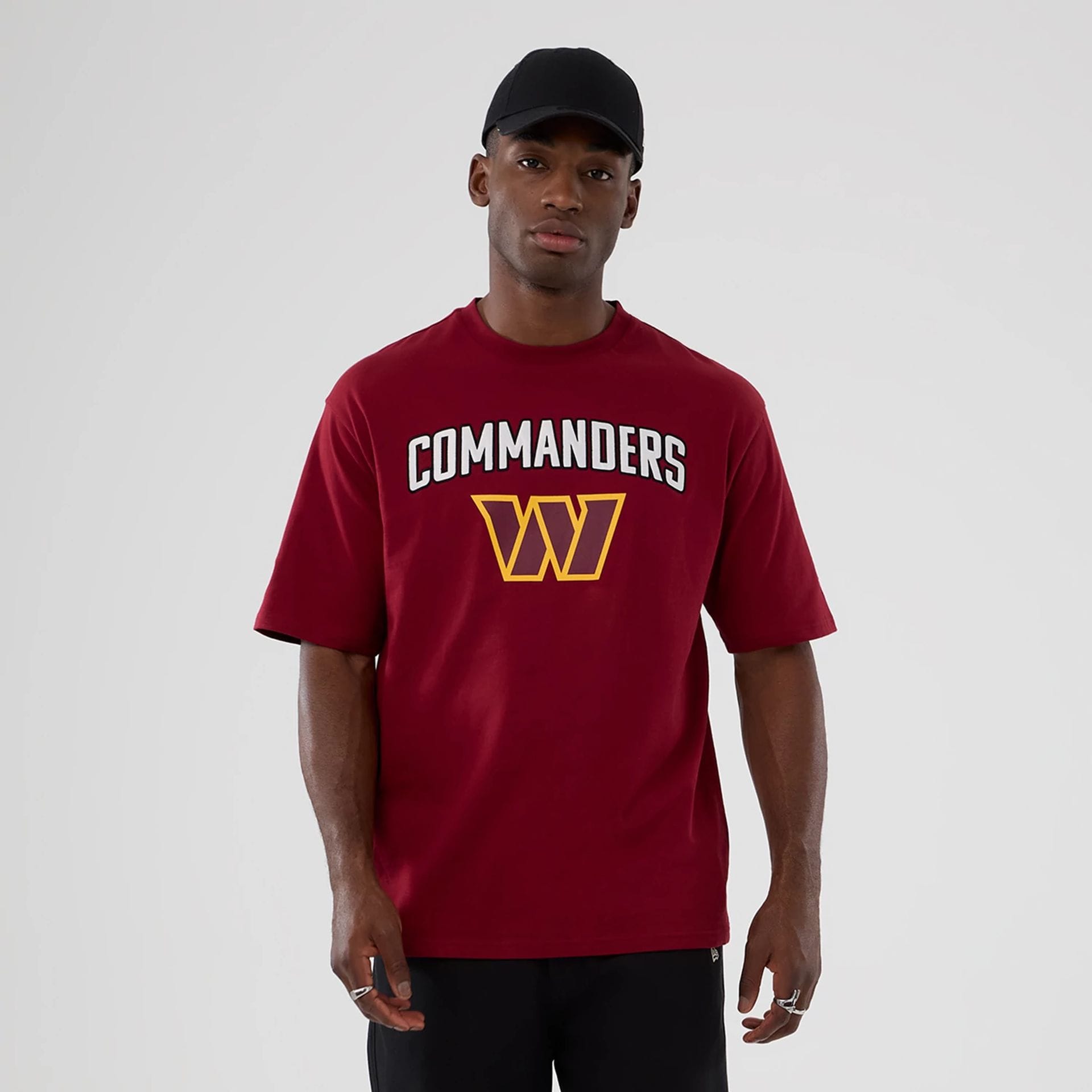 Washington Commanders NFL International Series Games 2025 Dark Red Premium T-Shirt