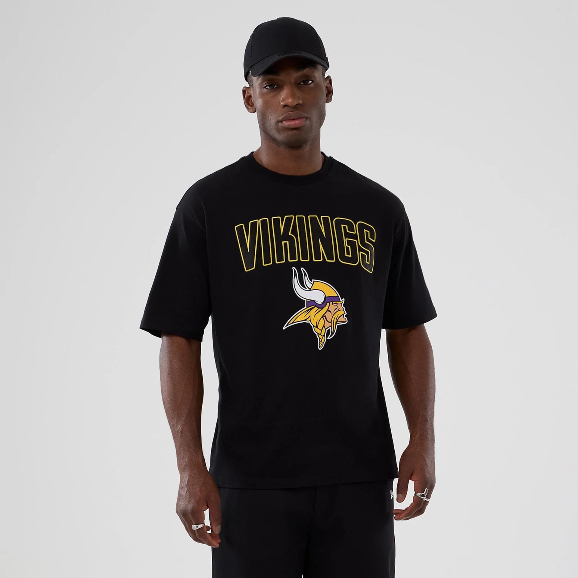 Minnesota Vikings NFL International Series Games 2025 Black Premium T-Shirt