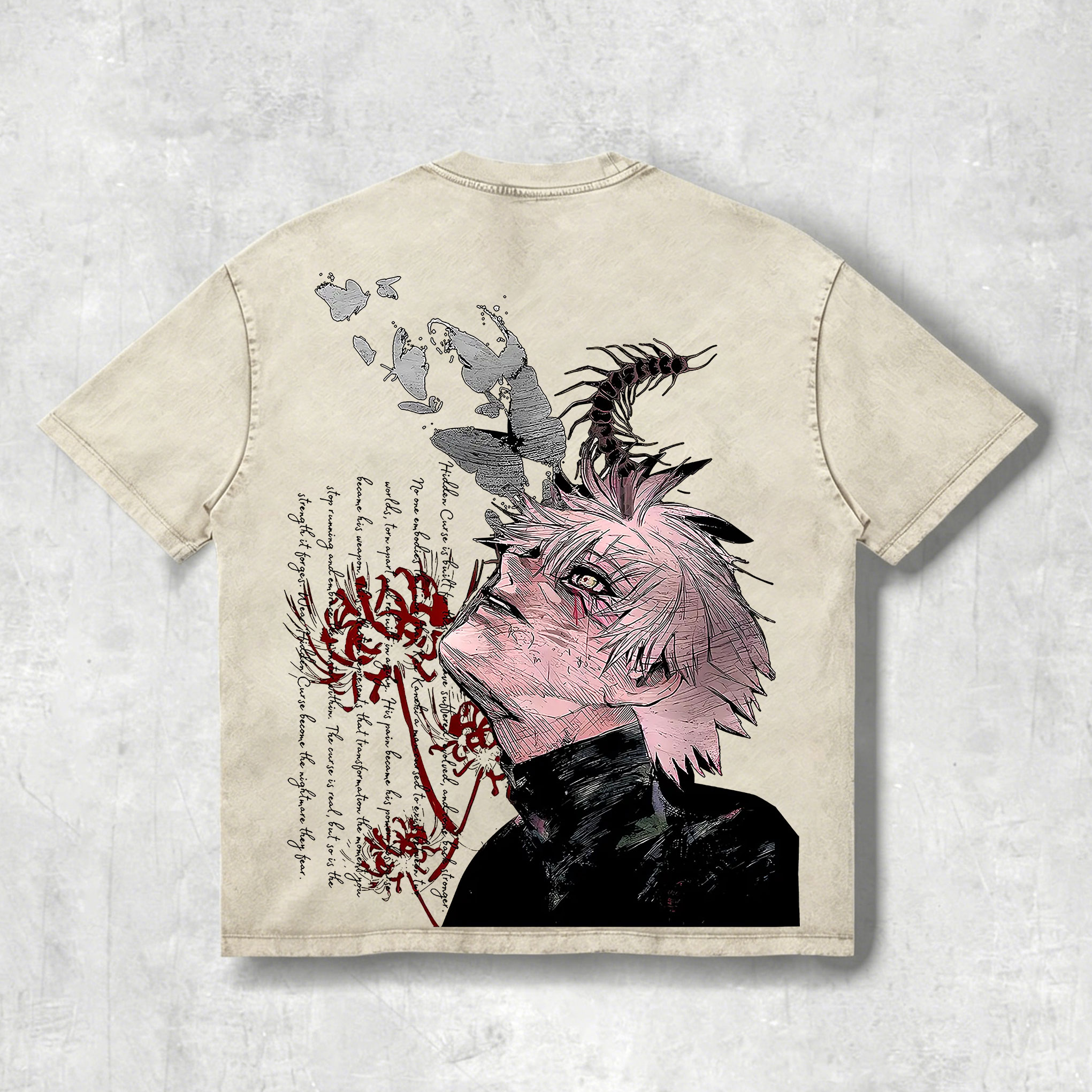 Ken Kaneki Tee – Tokyo Ghoul Vintage Wash Tee